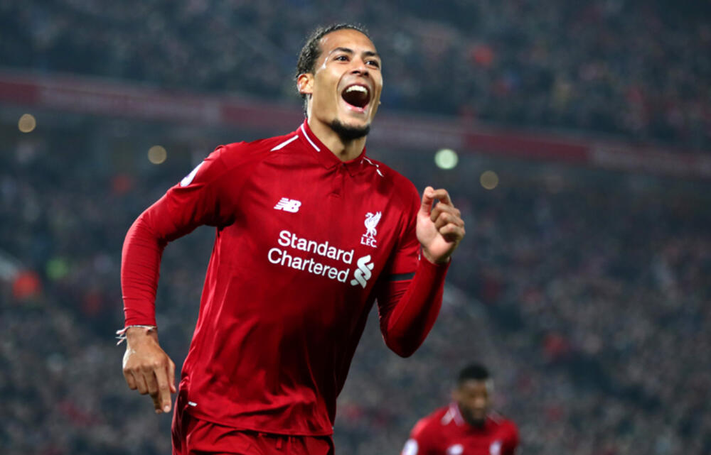 17-18リバプール(H)#4 フィルジル・ファン・ダイク Virgil van Dijk