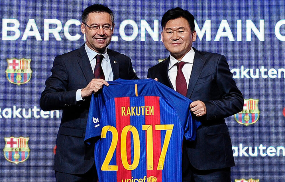 バルセロナ 楽天とスポンサー契約を延長か 現契約は21年まで 超ワールドサッカー