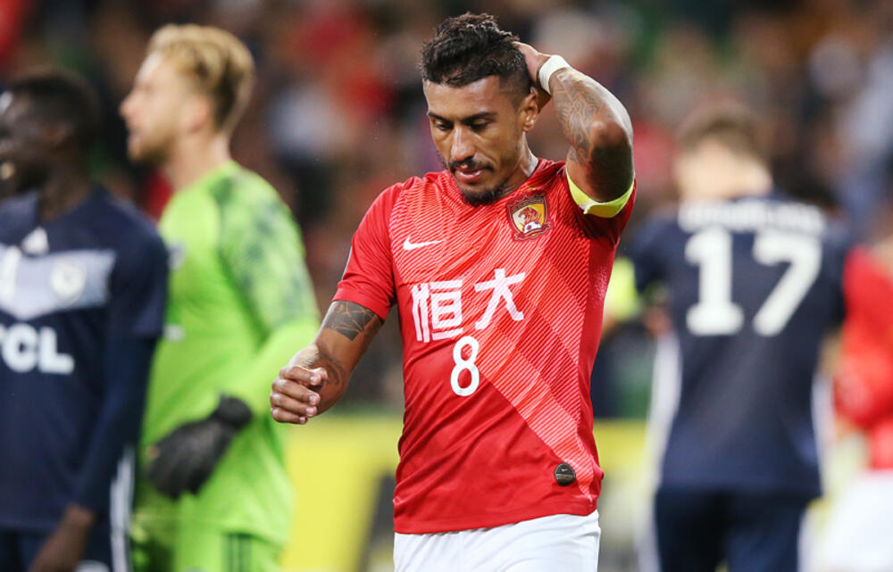 サッカー 広州恒大 パウリーニョ ユニフォーム 広州FC