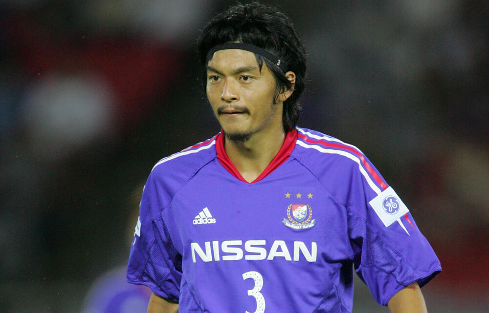 【新品タグ付き】横浜F・マリノス 2008シーズン ユニフォーム 松田直樹 ＃3横浜FC