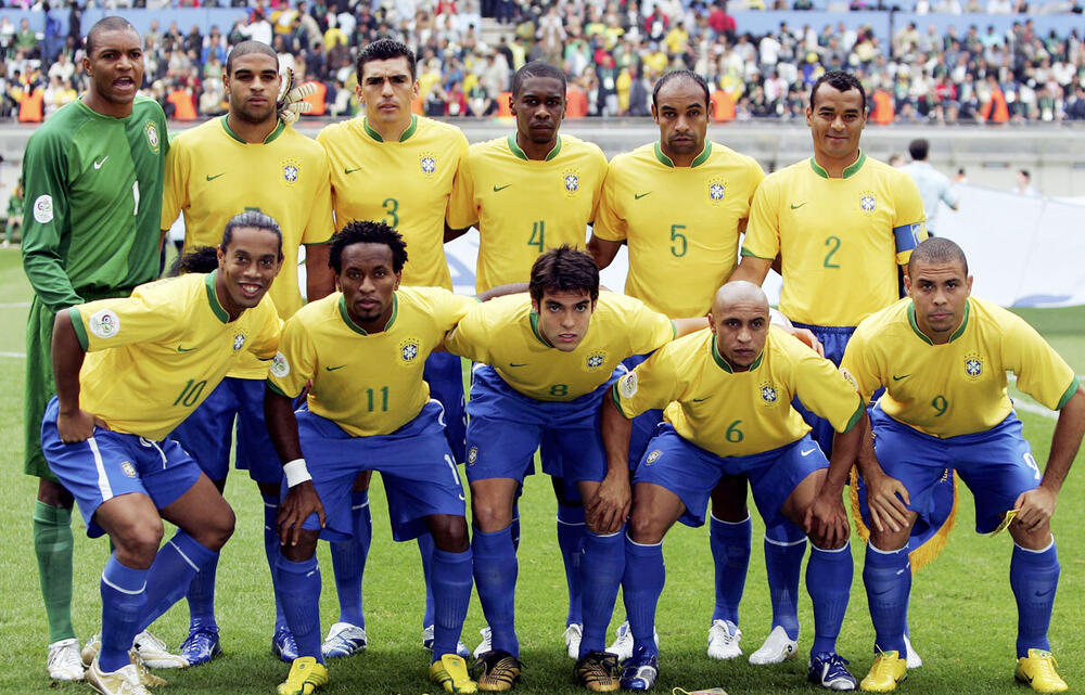 ブラジル2006 KAKA'カカ 代表サインユニフォーム - サッカー・フットサル