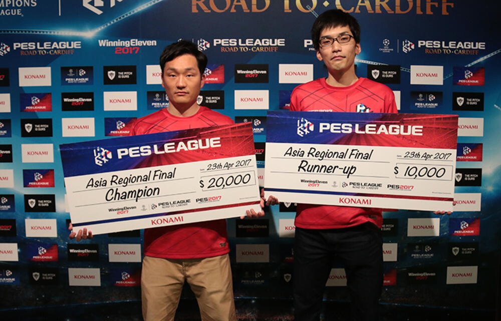 Pes League Road To Cardiff のアジア代表は日本人2名に決定 Cl決勝の地 カーディフでの世界大会に参加 超ワールドサッカー