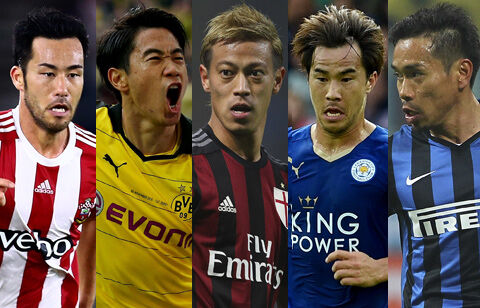 英紙が選ぶ アジア最強イレブン に日本人5選手選出 超ワールドサッカー