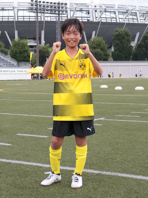 5度目のドルトムント サマーキャンプ参加となった松野竜成くん 最も成長したのは パス 超ワールドサッカー