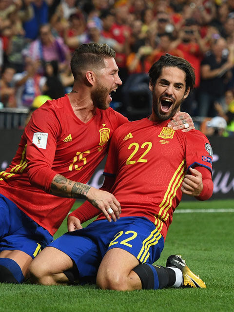 イスコの2発などでスペインがイタリアに3発完勝 W杯出場に前進 ロシアw杯欧州予選 超ワールドサッカー
