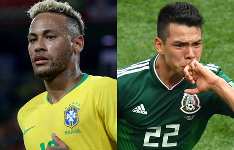 W杯ラウンド16プレビュー 優勝候補最右翼セレソンvsベスト16の関門突破狙うメキシコ ブラジルvsメキシコ 超ワールドサッカー