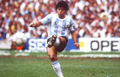 マラドーナ1986W杯アルゼンチン代表Sサイズ5人抜き神の手ガッポリなん ...