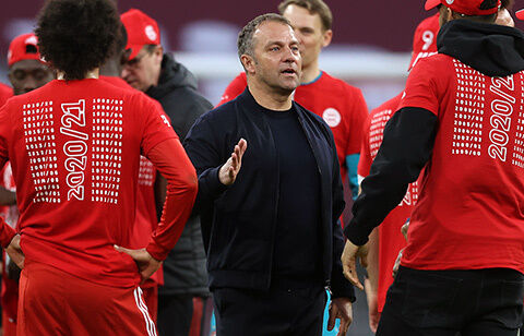 ブンデス9連覇のバイエルン 指揮官フリック みんな おめでとう 超ワールドサッカー