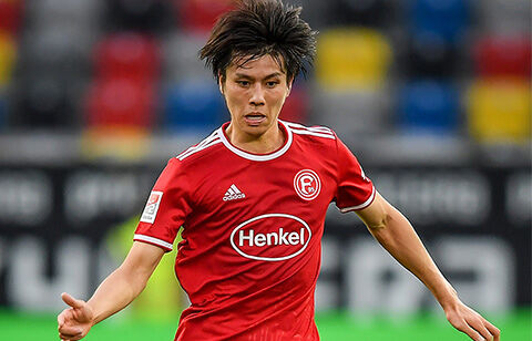田中碧 デュッセルドルフ直筆サイン入りユニフォーム 未使用