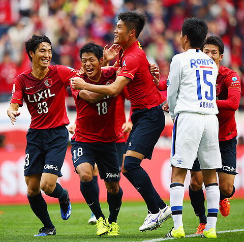 レーティング 鹿島 3 0 G大阪 ナビスコカップ 超ワールドサッカー