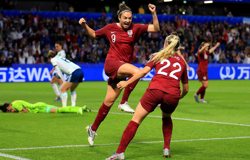 2連勝のイングランドが決勝t進出 守護神奮闘のアルゼンチンは2戦未勝利 女子w杯 超ワールドサッカー