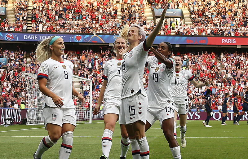 王者アメリカがラピノーの2発で開催国フランスを撃破 準決勝ではイングランドと対戦 女子w杯 超ワールドサッカー