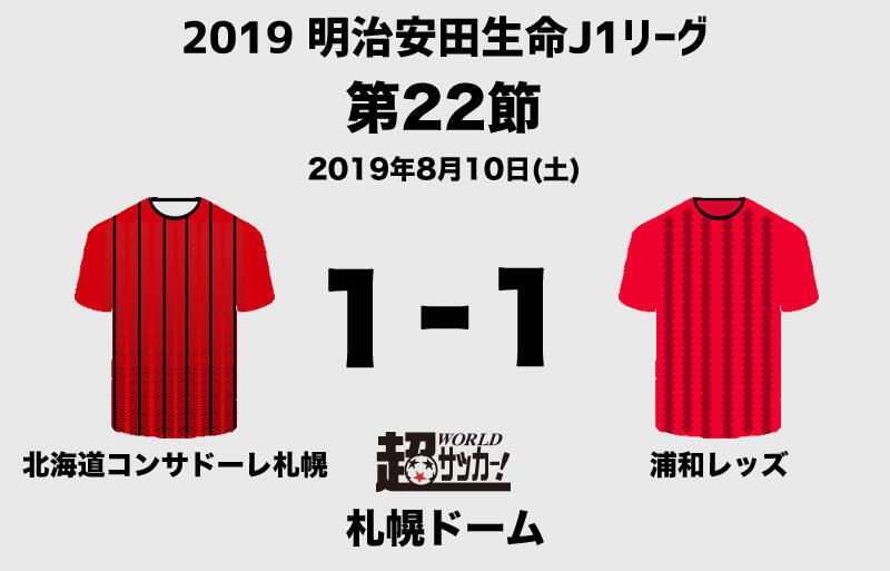 札幌 鈴木同点弾も琉球移籍の小野を勝利で送り出せず 浦和は3試合連続ドロー J1 超ワールドサッカー