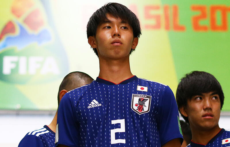 磐田u 18df鈴木海音がプロ契約 19年のu 17w杯メンバー 超ワールドサッカー