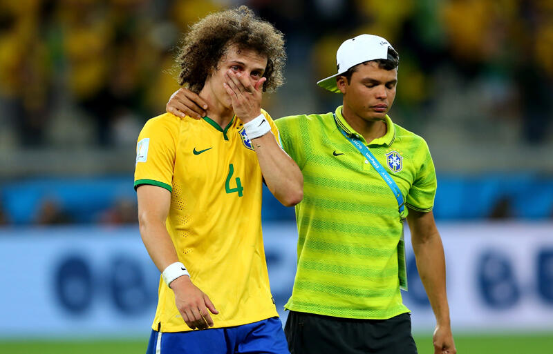ブラジル代表　ダビド・ルイスのサイン ブラジル代表ダビド・ルイスのサイン