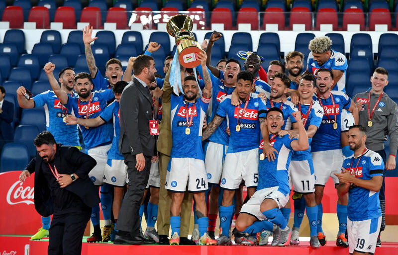 Pk戦を制したナポリが6年ぶり6度目の優勝 コッパ イタリア 超ワールドサッカー
