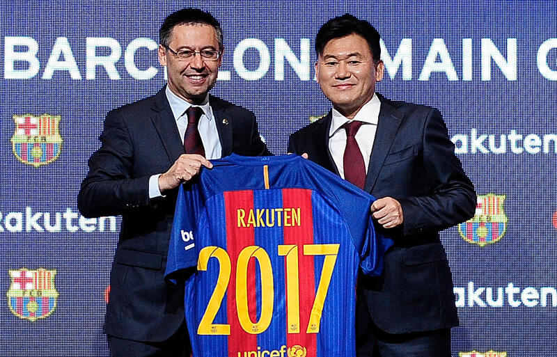 バルセロナ 楽天とスポンサー契約を延長か 現契約は21年まで 超ワールドサッカー