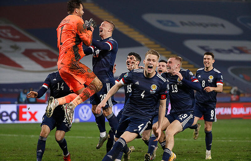 Pk戦の末にセルビアを下したスコットランドが6大会ぶり3度目の本大会出場を決める ユーロ予選プレーオフ 超ワールドサッカー