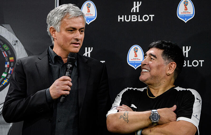 モウリーニョが偲ぶ マラドーナともっと一緒に過ごせなかったのが悔やまれる 超ワールドサッカー