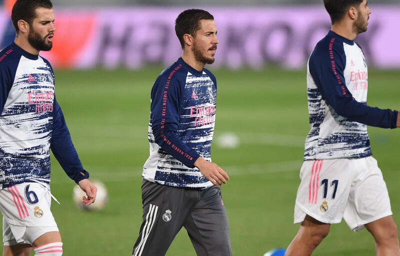 レアルmfアザールがまた離脱 右太ももの筋損傷で経過観察へ 超ワールドサッカー