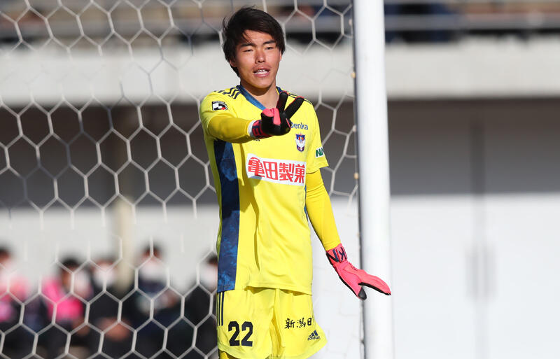 新潟が大分gk小島亨介の期限付き移籍延長を発表 背番号も 1 に変更 超ワールドサッカー