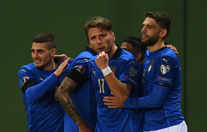 イタリアがベラルディ インモービレ弾で北アイルランドに快勝発進 カタールw杯欧州予選 超ワールドサッカー