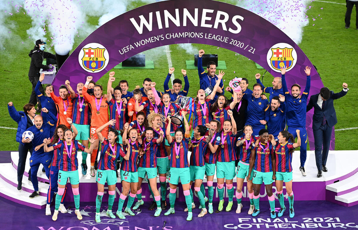 バルセロナが女子clで初優勝 男女同時優勝目指したチェルシーを前半の4発で退ける 女子チャンピオンズリーグ 超ワールドサッカー