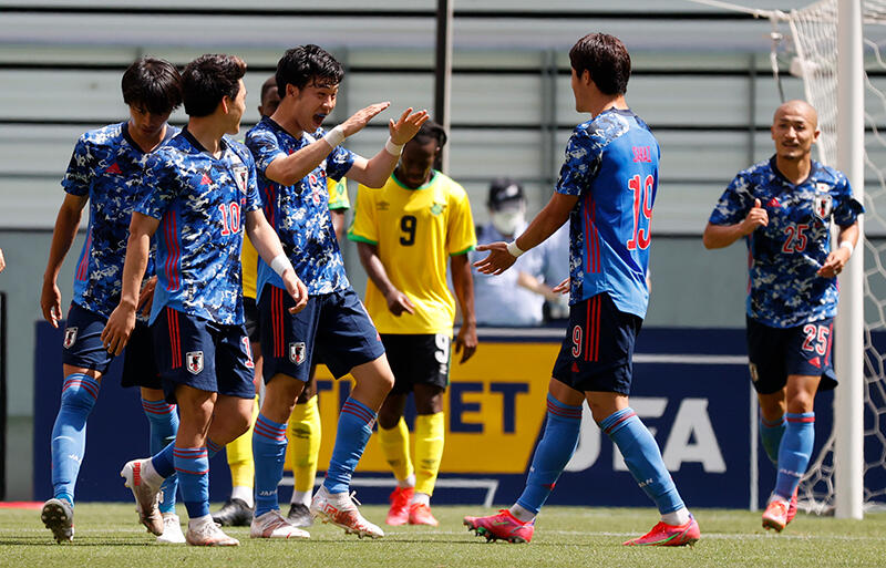 U 24日本代表が五輪メンバー決定前ラストマッチを4 0快勝 ジャマイカa代表 相手に久保 遠藤 上田 堂安がゴール 国際親善試合 超ワールドサッカー