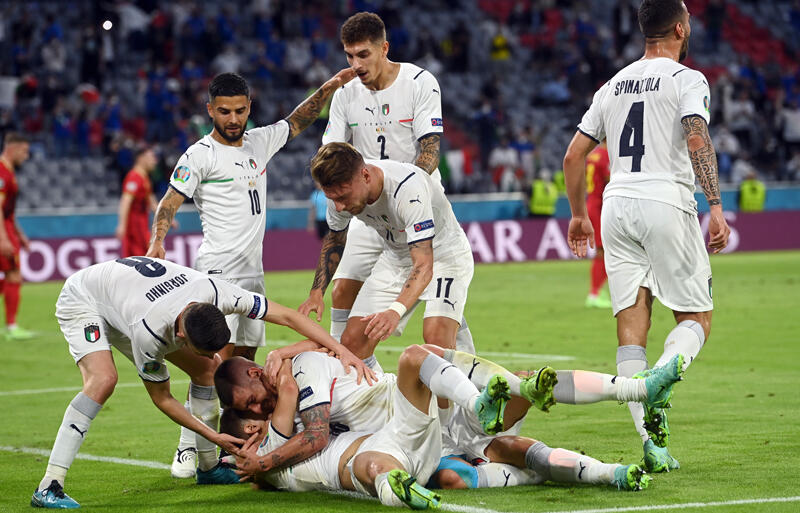 イタリアが優勝候補ベルギーを撃破 スペインと準決勝で激突 ユーロ 超ワールドサッカー