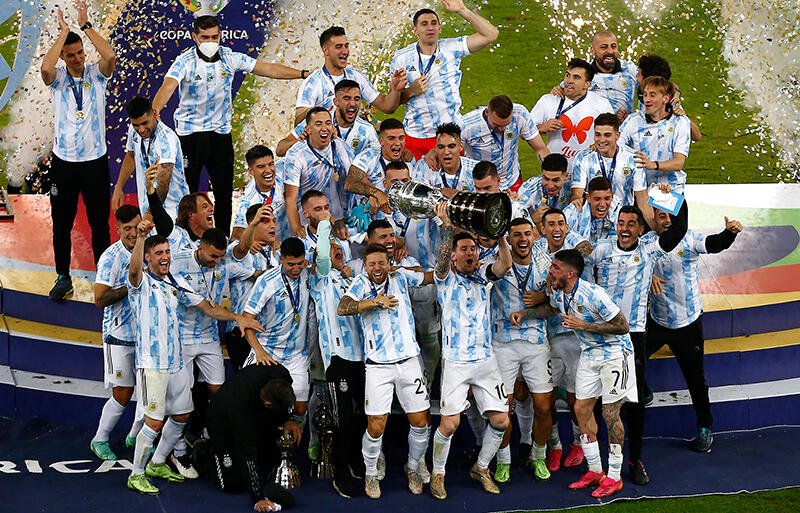 メッシがついにフル代表初タイトル アルゼンチン ブラジル破り28年ぶりの南米王者に コパ アメリカ21 超ワールドサッカー