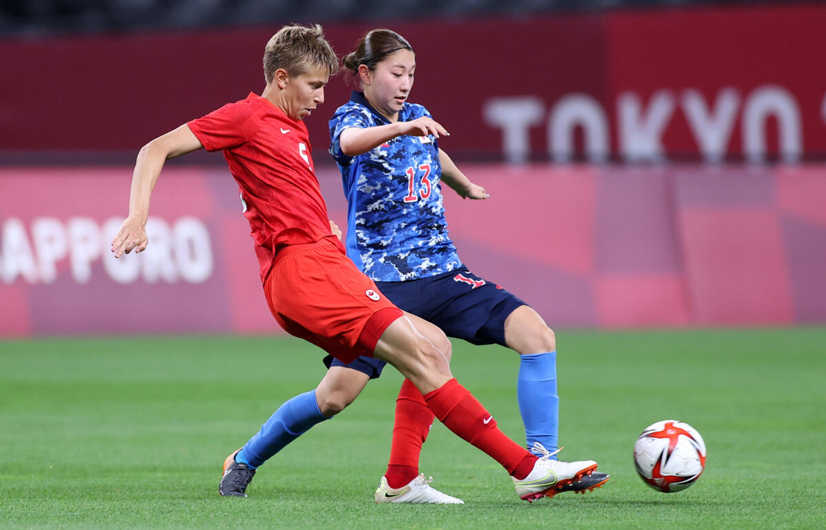 初のトランスジェンダー選手として東京五輪出場 なでしこジャパンと対戦したdfクインが心境綴る 誇りに思う 超ワールドサッカー