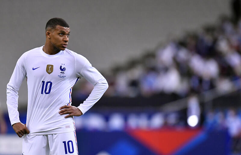 サッカーフランス代表ディディエ・デシャンのユニフォーム