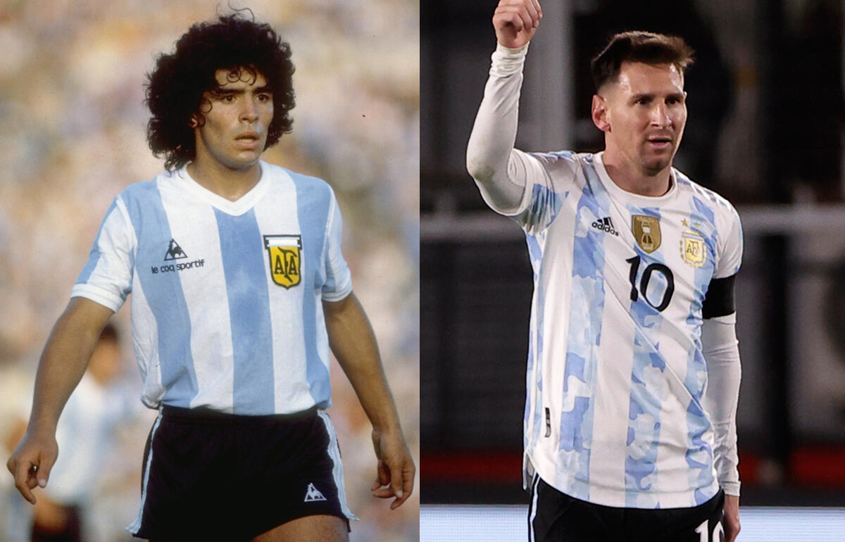 ディエゴは依然no1 マラドーナ派 メッシ派 アルゼンチンの両雄が壁画で 共演 カタール後に変わる可能性 超ワールドサッカー