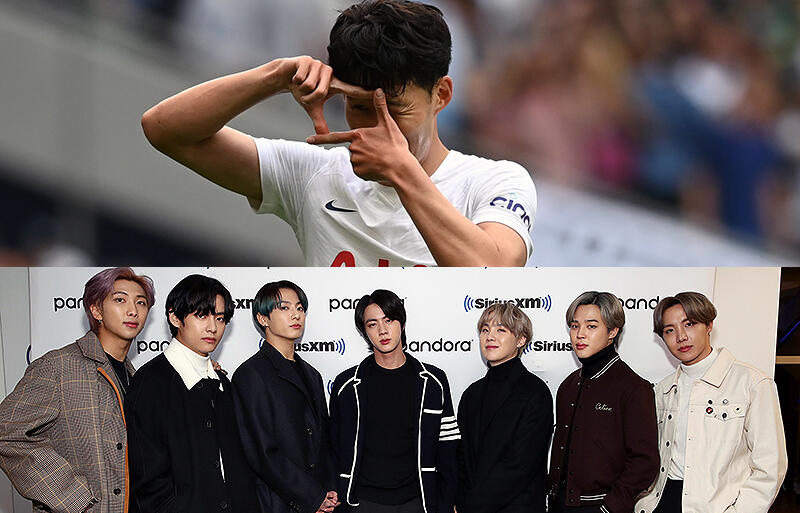 韓国最強のコラボ ソン フンミンがbtsにサイン入りユニと応援メッセージ 超ワールドサッカー