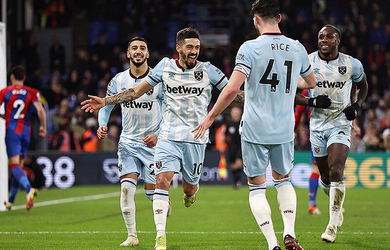 ランシーニ2発などでパレスに打ち勝ったハマーズが4位アーセナルと1pt差に迫る プレミアリーグ 超ワールドサッカー