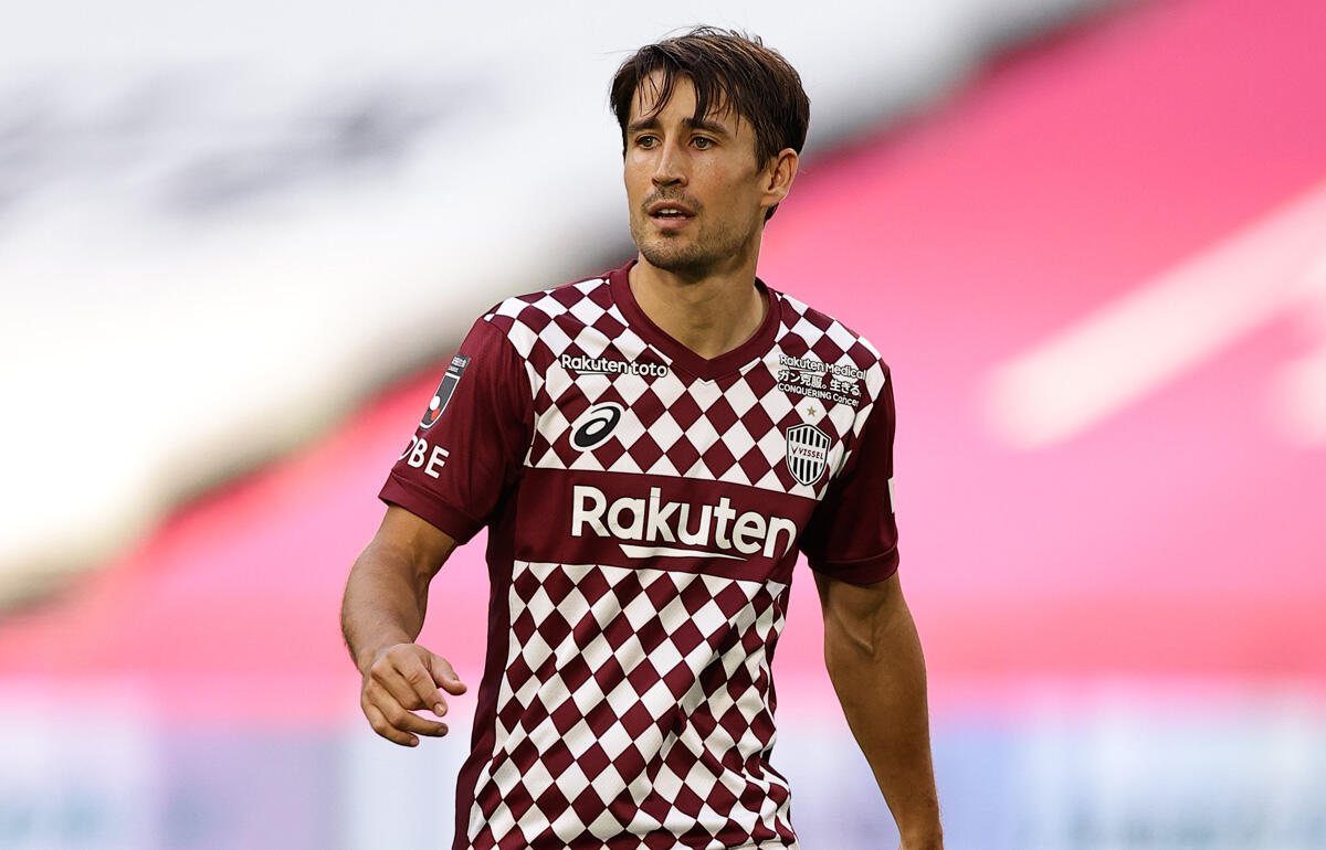 ヴィッセル神戸　ボージャン　サイン入りユニフォーム　Mサイズ ヴィッセル神戸 ボージャン 実使用 直筆サイン オーセンティック