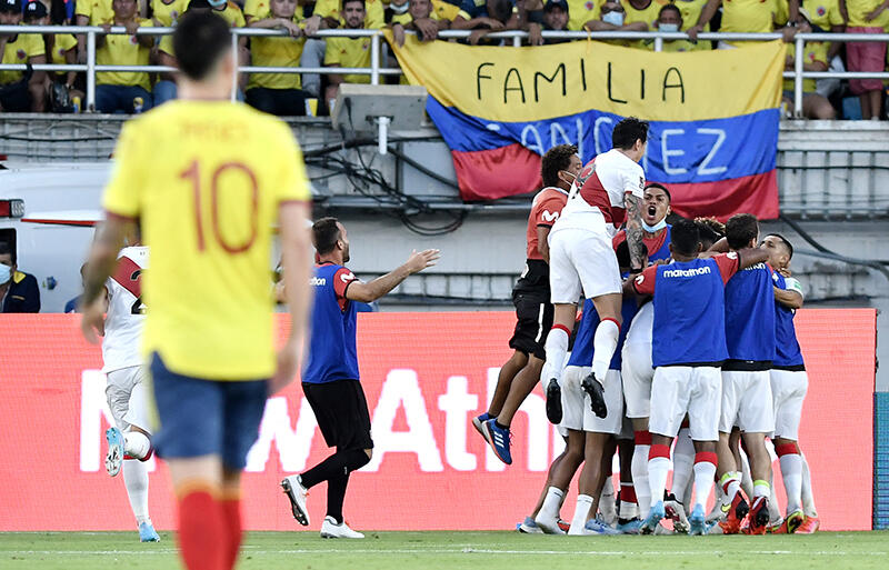 コロンビアを下したペルーが3連勝で4位に ペケルマン初陣のベネズエラも勝利 カタールw杯南米予選 超ワールドサッカー