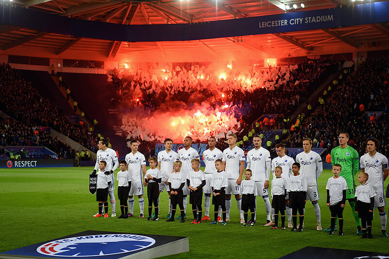 Uefa レスター戦でサポーターが照明弾や発煙筒を使用のコペンハーゲンを処分 超ワールドサッカー