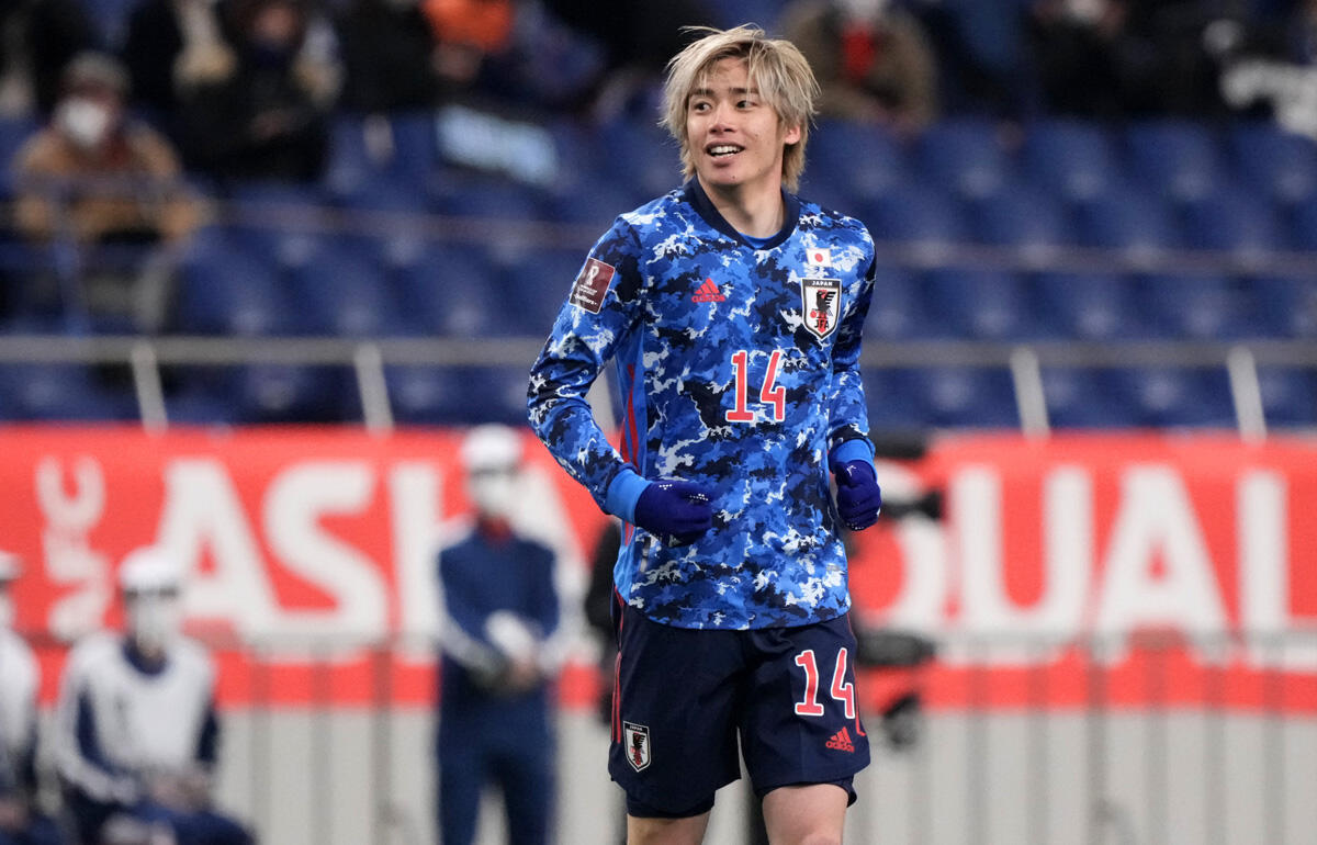 5試合連続ゴール期待しています 日本代表mf伊東純也が29歳に 古巣の柏も私服ショットを添え祝福 超ワールドサッカー