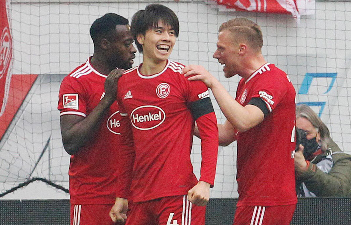 田中碧がドイツ初ゴール 初アシスト デュッセルドルフが快勝 2 ブンデスリーガ 超ワールドサッカー