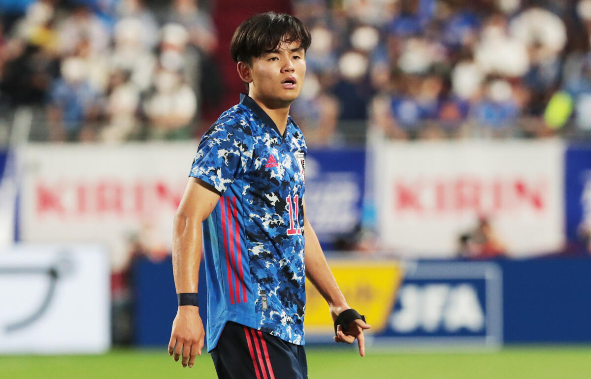 公式の 久保建英 日本代表ユニフォーム アウェイ - サッカー・フットサル