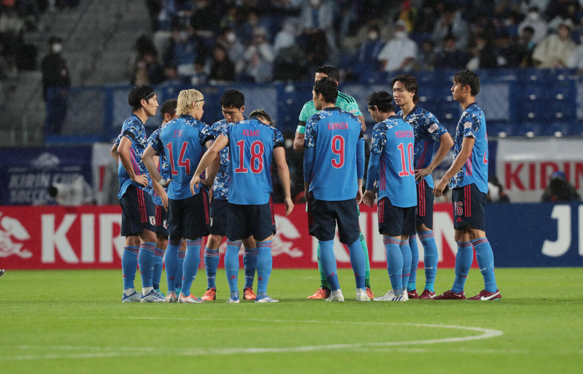 新しい景色を 22 新ユニフォームを纏った日本代表のメインビジュアルが完成 超ワールドサッカー