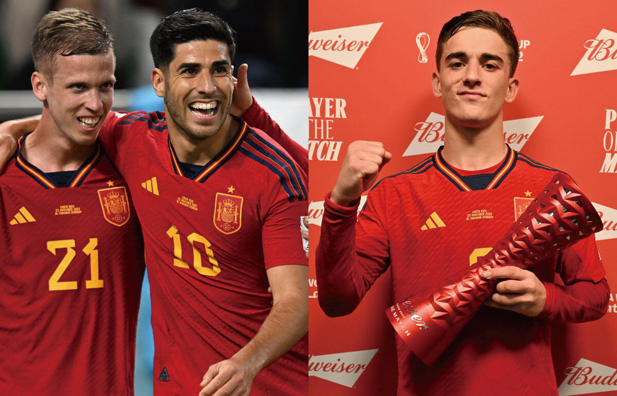 2022スペイン代表ユニフォーム 背番号9ガビ （ペドリ、バルサと