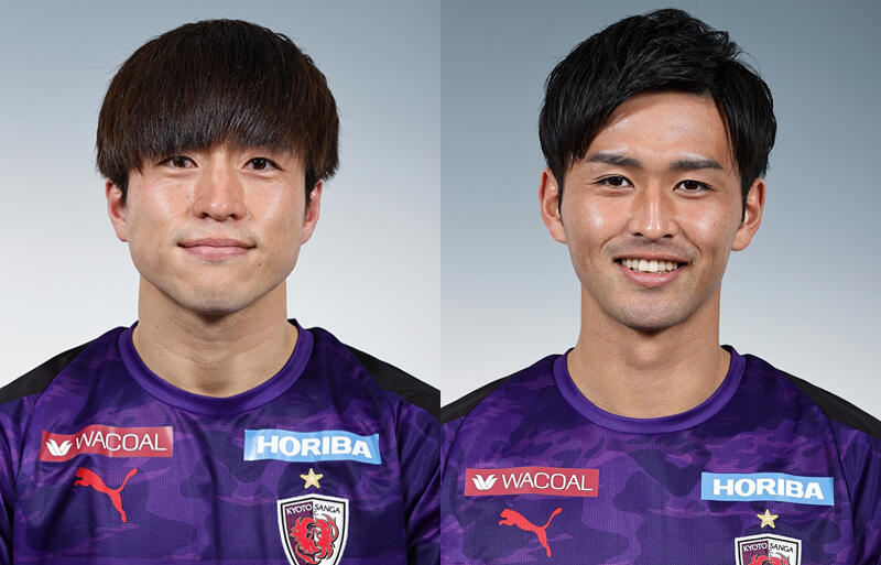 左が松田天馬、右が麻田将吾