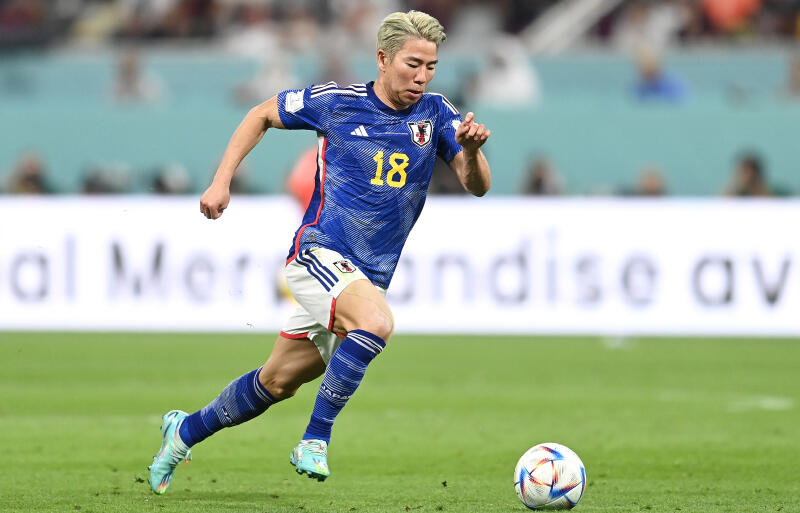 W杯初戦のドイツ代表戦では見事なトラップから決勝弾の28歳