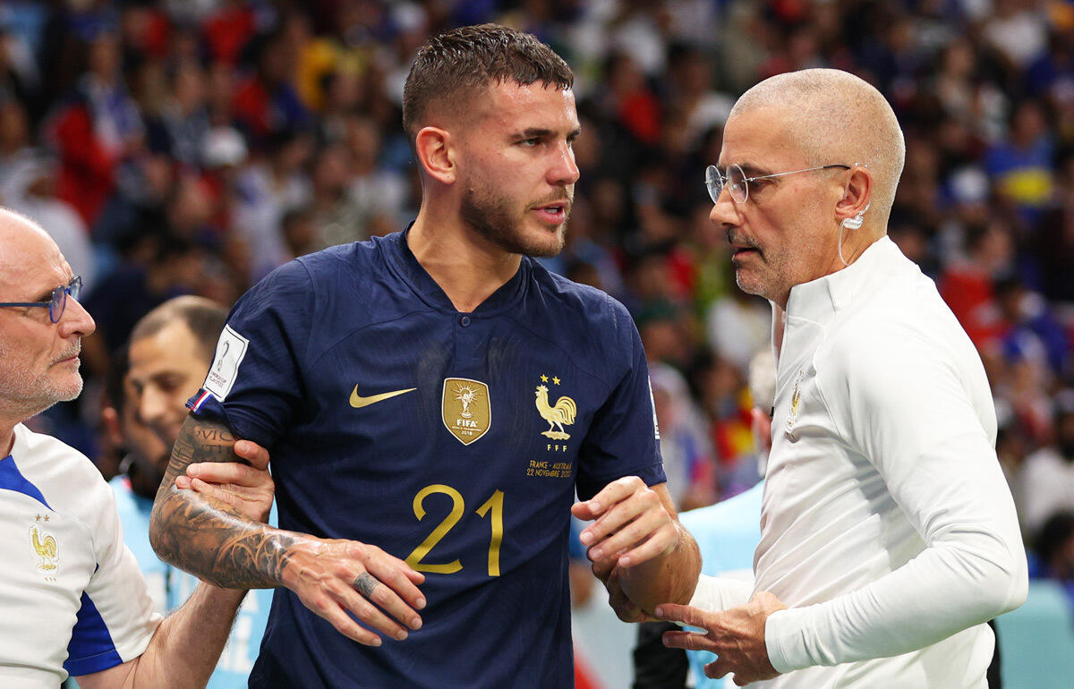 W杯初戦で負傷しそのまま離脱したリュカ・エルナンデス