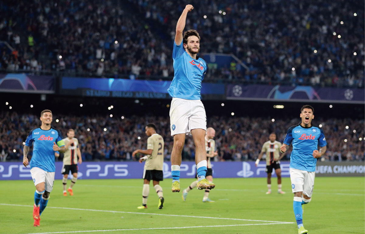 ナポリ得意の無名タレント発掘