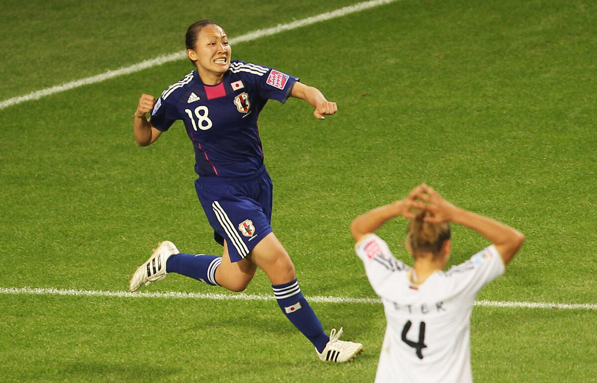 2011年の女子W杯優勝メンバーの丸山桂里奈さん