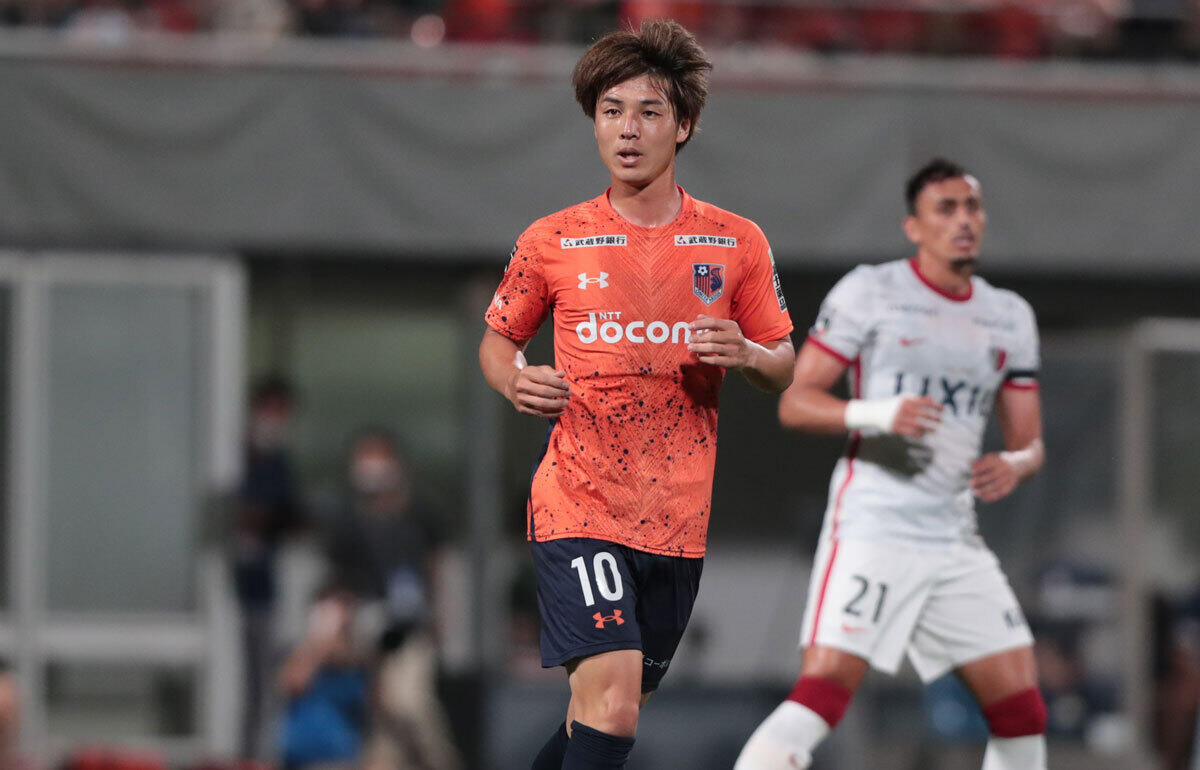 得点源としての活躍が期待されるFW河田篤秀