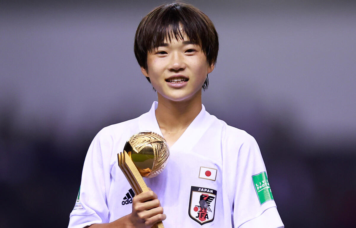 FIFA U-20女子ワールドカップ コスタリカ2022でMVPに輝いたFW浜野まいか